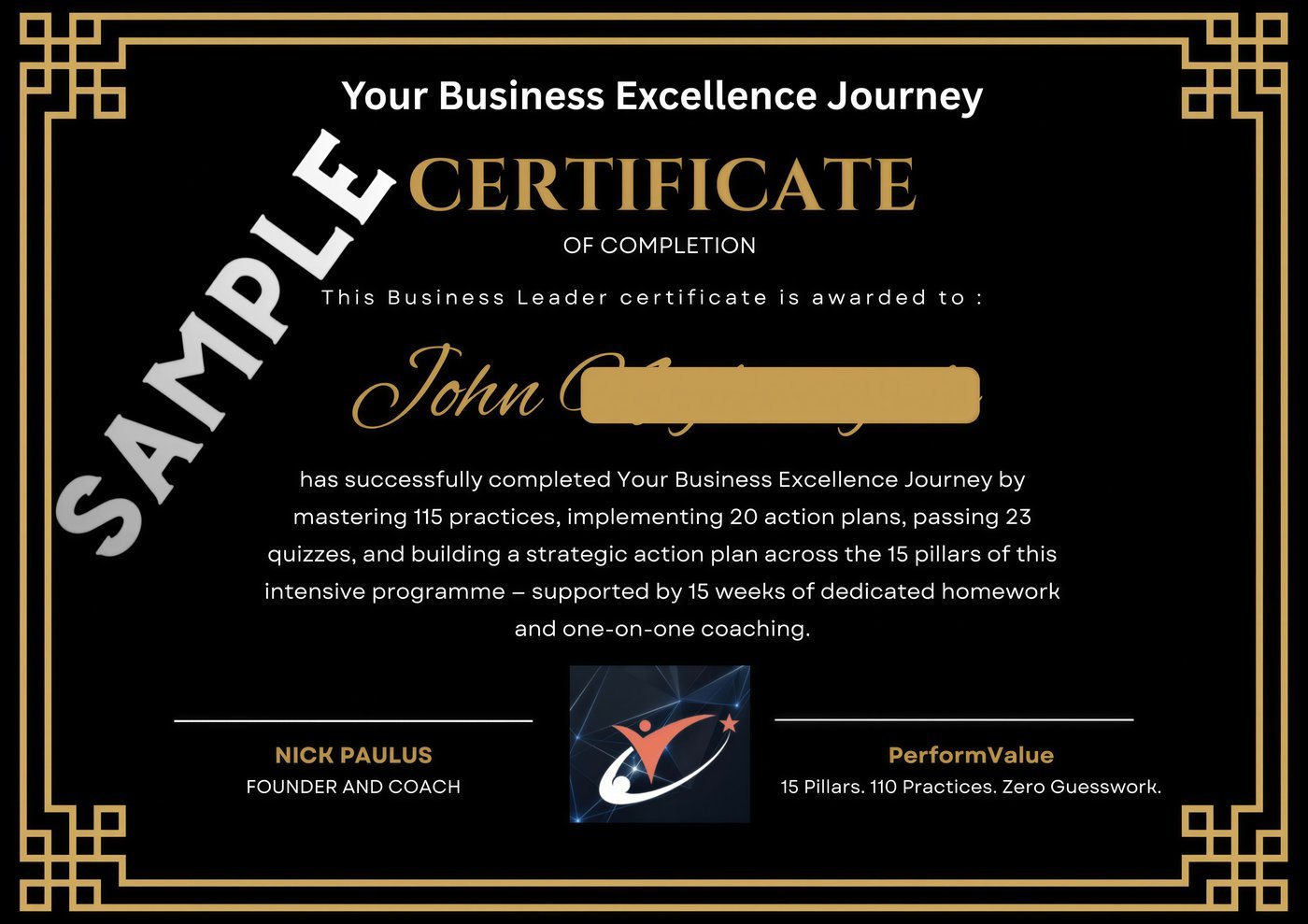 YBEJ Certificate of Completion